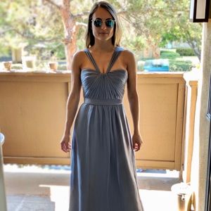 Amsale Bridesmaid Dress - G878c (Slate)